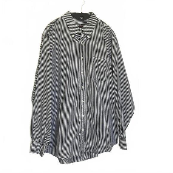 Kirkland Signature Men's Size 17-36 100% Long Staple Cotton Button Down Shirt - Picture 1 of 8